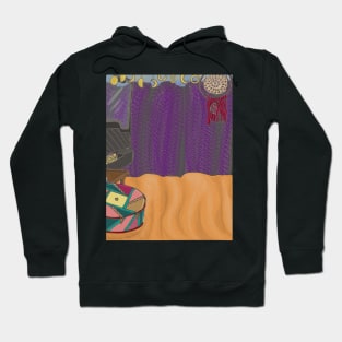 Camper Van Life - purple view Hoodie